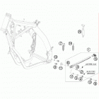 300 XCW CHASSIS Подножки