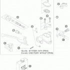 250 XCFW CE CHASSIS Главный цилиндр тормозной
