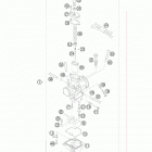85 SX ENGINE Карбюратор