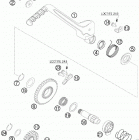 450 XCW SD ENGINE Кик стартер