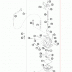 300 EXC/XC-W/SD ENGINE Карбюратор