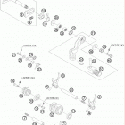 250 XC ENGINE Механизм переключения