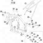 85 SX CHASSIS Рама