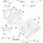 85 SX ENGINE Картер двигателя