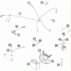 250 XC CHASSIS Электрика