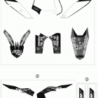 450 XCW SD CHASSIS Наклейки