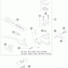 250 XCW CHASSIS Главный цилиндр тормозной