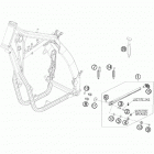 450 XCW SD CHASSIS Подножки