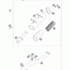 250 XCFW CE CHASSIS Глушитель