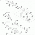 250 EXC-F ENGINE Механизм переключения