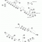 250 XC ENGINE Глушитель