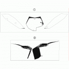 250 SX-F USA CHASSIS Наклейки