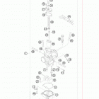 85 SX ENGINE Карбюратор
