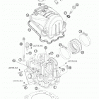 690 LC4 DUKE USA ENGINE Головка цилиндра