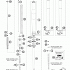950 SUPER ENDURO R USA CHASSIS Вилка