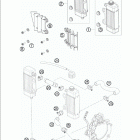50 SX Mini Engine Система охлаждения