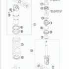 50 SX Mini Chassis Амортизатор в разборе