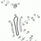 530 EXC USA ENGINE Газо-распределительный механизм