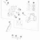 990 ADVENTURE CHASSIS ORG Brake caliper rear                9