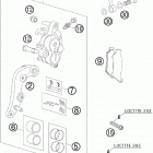 250 SX CHASSIS Тормозной суппорт передний