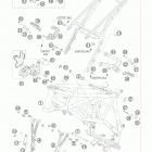 950 SUPER ENDURO R USA CHASSIS Рама