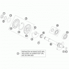 990 ADVENTURE  ENGINE Балансирный вал