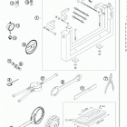 250 XC ENGINE Специальный инструмент