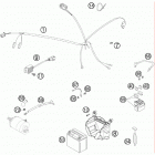 250 XC USA CHASSIS Электрика