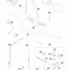 950 SUPER ENDURO R USA CHASSIS Руль