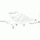 950 SUPER ENDURO R USA CHASSIS Зажита двигателя