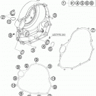 690 SMC USA ENGINE Кожух сцепления
