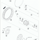 50 SX Mini Chassis Заднее колесо