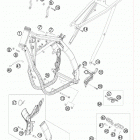 505 XC-F CHASSIS Рама