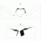250 XC USA CHASSIS Наклейки