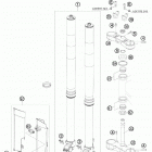200 XC USA CHASSIS Передняя вилка