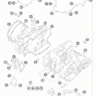85 SX ENGINE Картер двигателя
