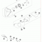 450 EXC USA CHASSIS Фара