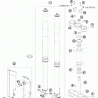 250 SX CHASSIS Передняя вилка