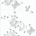 50 SX Mini Engine Картер двигателя