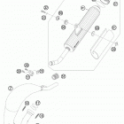 105 XC 19/16 USA CHASSIS Глушитель