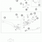 690 DUKE CHASSIS ORG Главный цилиндр тормозной