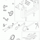 300 EXC/XC-W/SD ENGINE Специальный инструмент