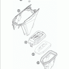50 SX Mini Chassis Воздушный фильтр