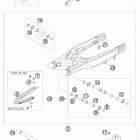 200 XC USA CHASSIS Бугель