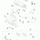 990 ADVENTURE CHASSIS Панель инструментов