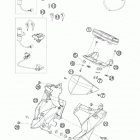690 DUKE CHASSIS ORG Панель инструментов