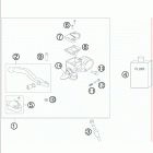50 SX Mini Chassis Главный цилиндр тормозной