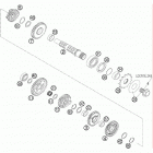 250 EXC-F ENGINE Трансмиссия 2