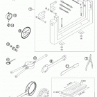 250 SX ENGINE Специальный инструмент