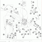 450 SX-F ENGINE Карбюратор